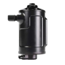 Load image into Gallery viewer, PERRIN Air Oil Separator black for 2002-2021 Subaru WRX and 2004-2021 STI angled view