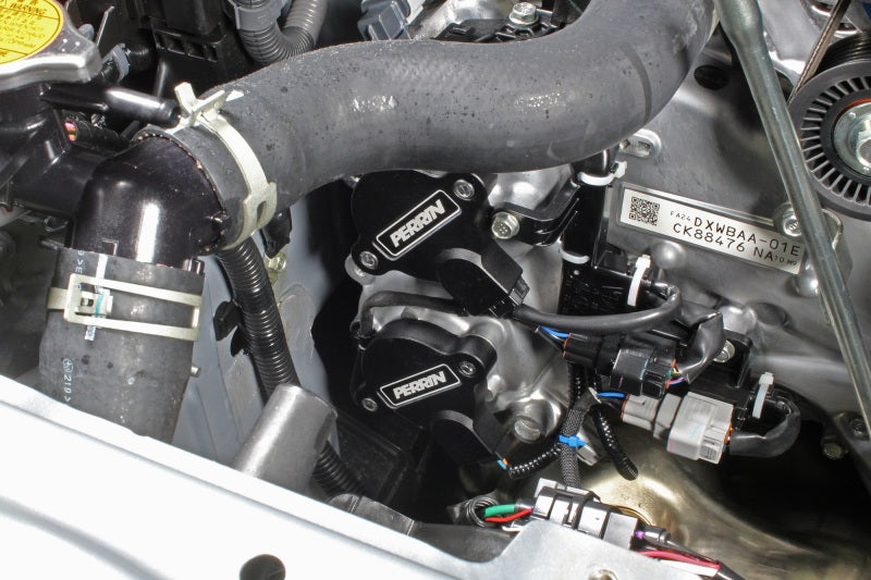 Perrin BRZ/FR-S/86 Cam Solenoid Cover - Black - Black Ops Auto Works