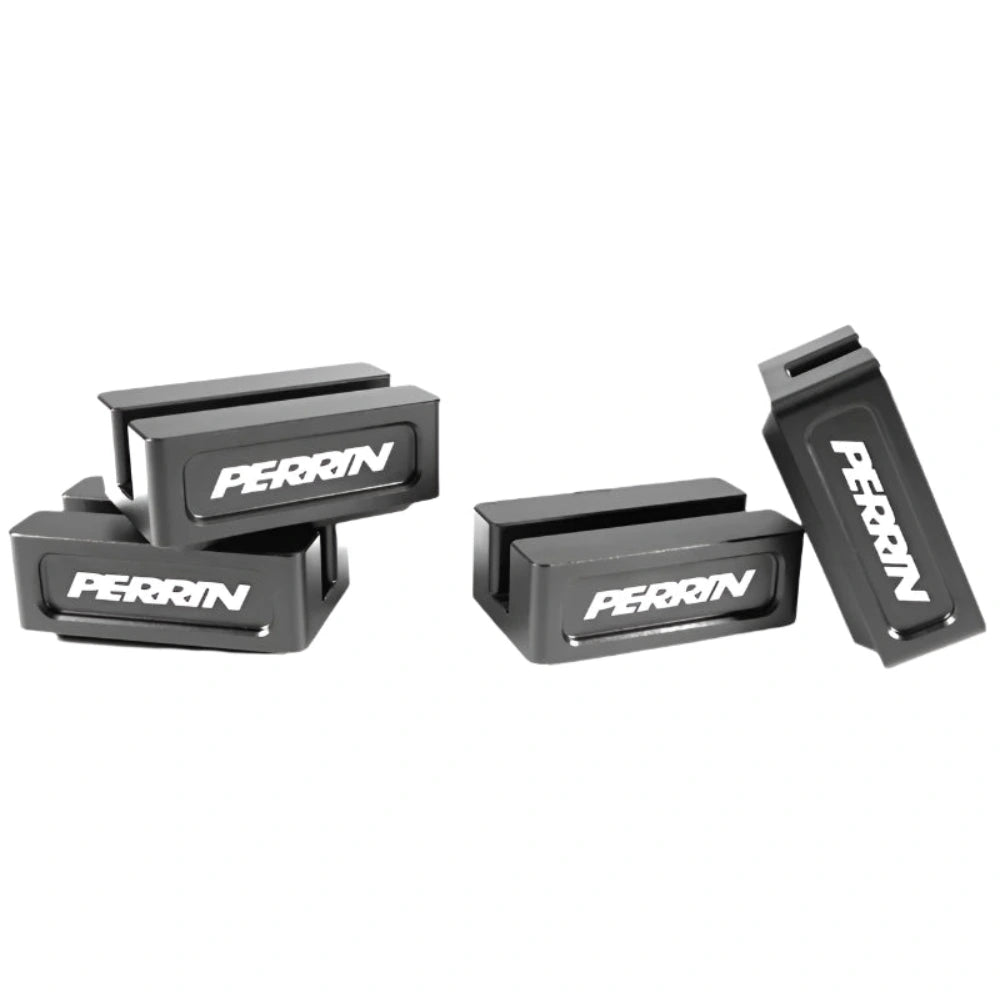 Perrin Jack Pad Set for Subaru (5pc) - Black - Perrin Performance PSP-BDY-040BK