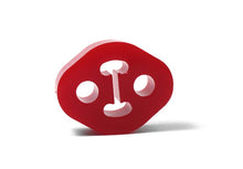 Load image into Gallery viewer, PERRIN Subaru / Universal 12mm ID 1.5in. Hole Offset Exhaust Hanger - Red (Sold Individually - Perrin Performance ASM-EXT-100