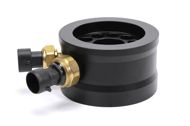 Perrin 2015+ Subaru WRX Oil Temp/Pressure Adapter - Tall - Perrin Performance ASM-GAU-102