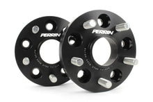 Load image into Gallery viewer, Perrin 17-18 Honda Civic Type R 64.1mm Hub 5x120 27mm Wheel Spacers (One Pair) - Perrin Performance PHP-WHL-027BK