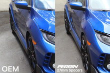 Load image into Gallery viewer, Perrin 17-18 Honda Civic Type R 64.1mm Hub 5x120 27mm Wheel Spacers (One Pair) - Perrin Performance PHP-WHL-027BK