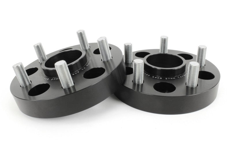 Perrin 17-18 Honda Civic Type R 64.1mm Hub 5x120 27mm Wheel Spacers (One Pair) - Perrin Performance PHP-WHL-027BK