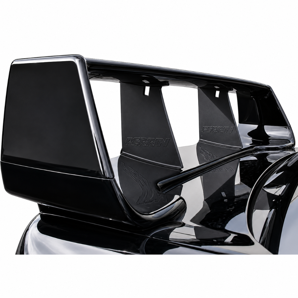 PERRIN 02-07 Subaru STI Wing Stabilizer - Black - Perrin Performance PSP-BDY-100BK