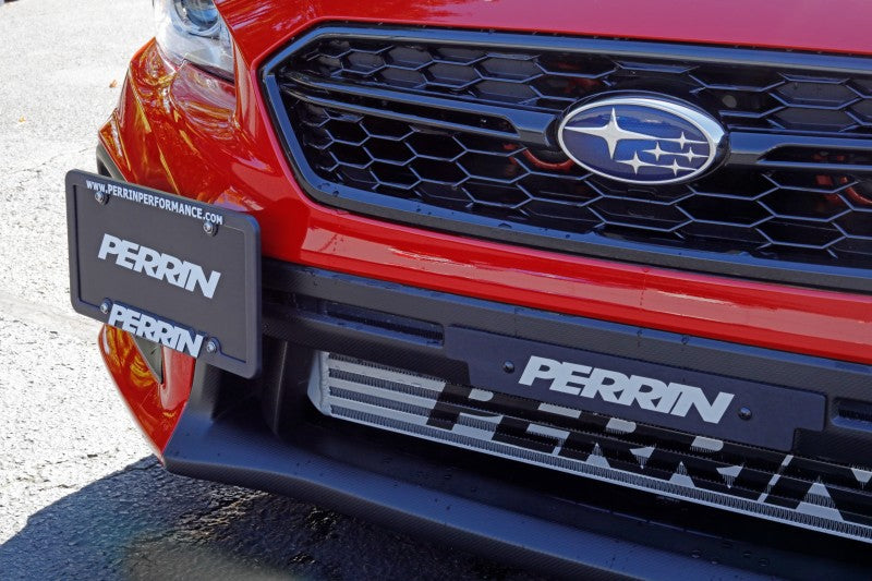 Perrin 2018+ Subaru WRX/STI w/ FMIC License Plate Holder - Perrin Performance PSP-BDY-205F