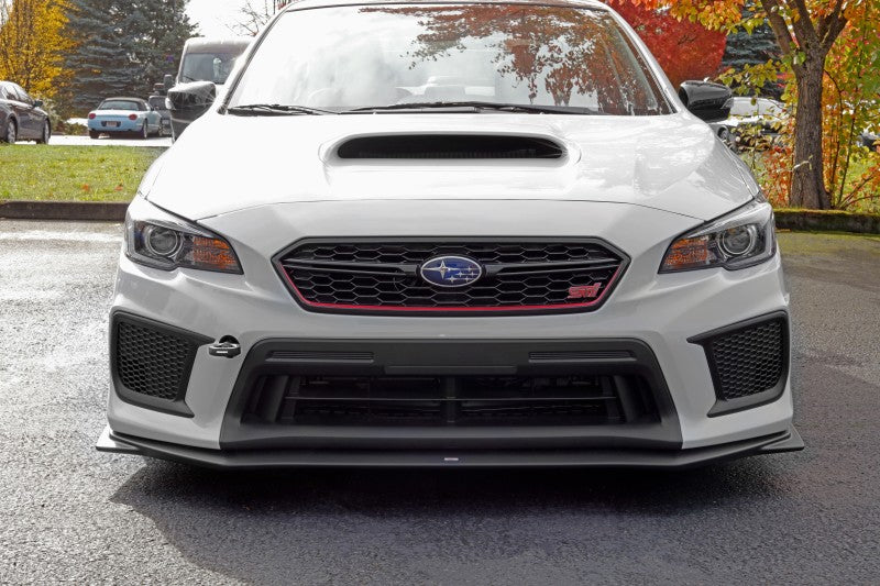 Perrin 18-21 WRX/STI / 13-20 BRZ / 17-20 Toyota 86 Front Tow Hook Kit - Flat Black - Perrin Performance PSP-BDY-235BK