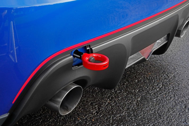 Perrin 13-20 & 2022 Subaru BRZ / 13-16 Scion FRS / 17-20 Toyota 86 Tow Hook Kit (Rear) - R - Perrin Performance PSP-BDY-255RD