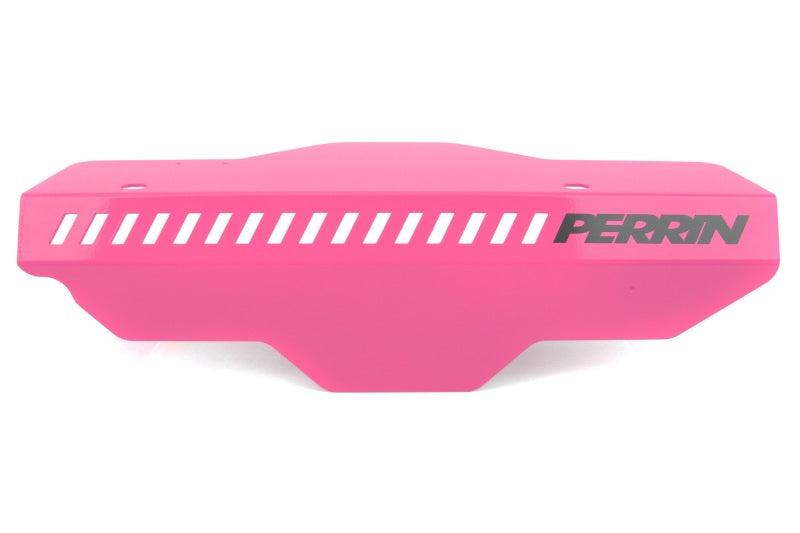 Perrin Subaru Pulley Cover (For EJ Engines) - Hyper Pink - Perrin Performance PSP-ENG-150HP