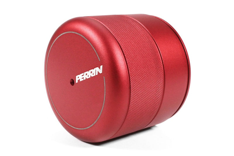 Perrin 2015+ Subaru WRX/STI Oil Filter Cover - Red - Perrin Performance PSP-ENG-716RD