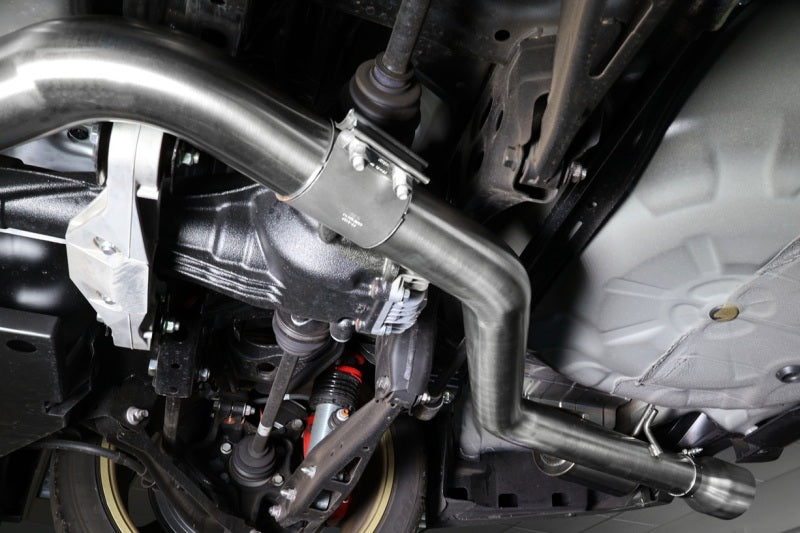 Perrin 22-25 Subaru WRX Single Exit Catback Exhaust - Perrin Performance PSP-EXT-354BR