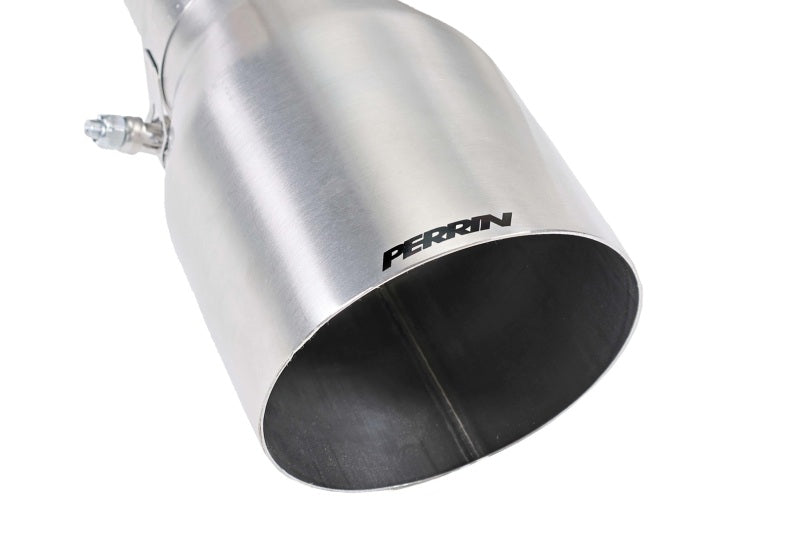 Perrin 22-25 Subaru WRX Single Exit Catback Exhaust - Perrin Performance PSP-EXT-354BR