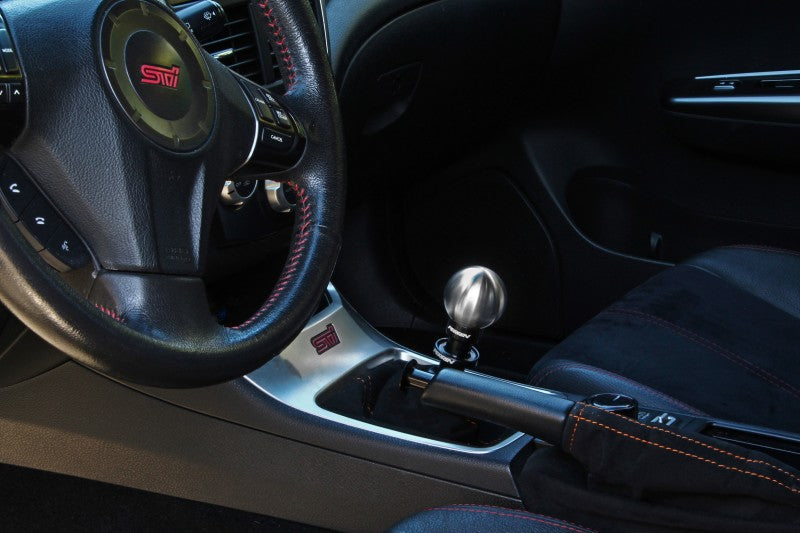 Perrin BRZ/FR-S/86 Brushed Ball 2.0in Stainless Steel Shift Knob - Perrin Performance PSP-INR-131-3