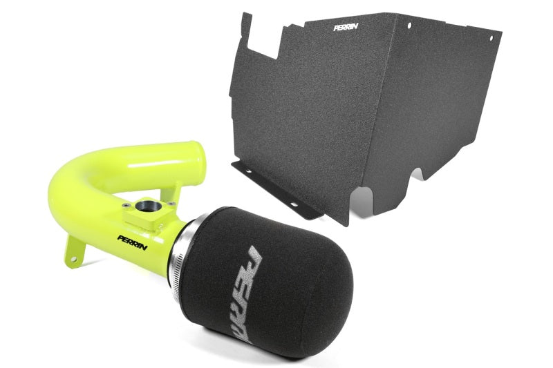 Perrin 22-25 Subaru WRX Cold Air Intake w/ Heatshield - Neon Yellow - Perrin Performance PSP-INT-328NY