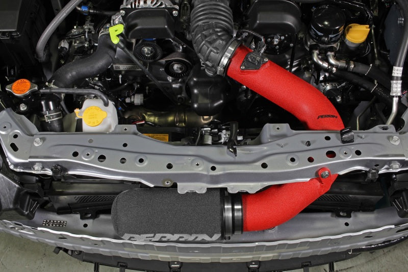 Perrin 22-23 Subaru BRZ/GR86 Cold Air Intake - Red - Perrin Performance PSP-INT-335RD
