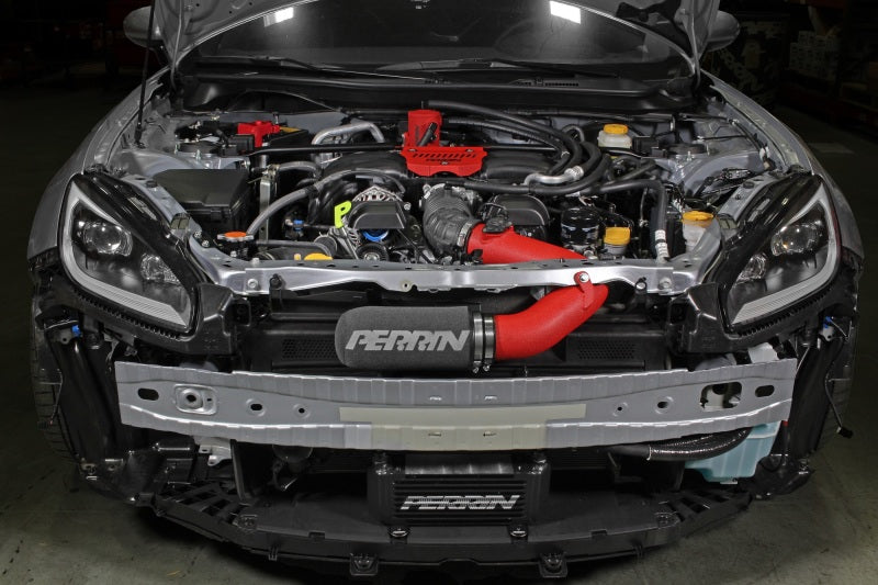 Perrin 22-23 Subaru BRZ/GR86 Cold Air Intake - Red - Perrin Performance PSP-INT-335RD