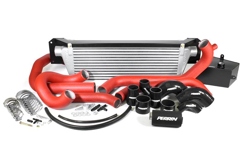 PERRIN 15-21 Subaru WRX/STI Front Mount Intercooler Core + Mounting Beam - Silver Core - Perrin Performance PSP-ITR-437-1SL