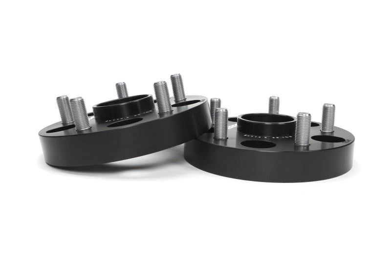 Perrin Subaru 25mm Wheel Spacers 5x114.3 BP w/56mm Hub - Black - Perrin Performance PSP-WHL-025BK