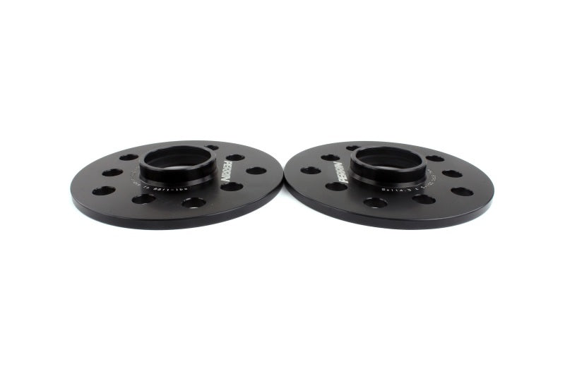 Perrin Subaru 5x114.3/5x100 7mm Slip-On Wheel Spacers - w/ 56mm Hubs/Qty 10 Studs - Perrin Performance PSP-WHL-107BK
