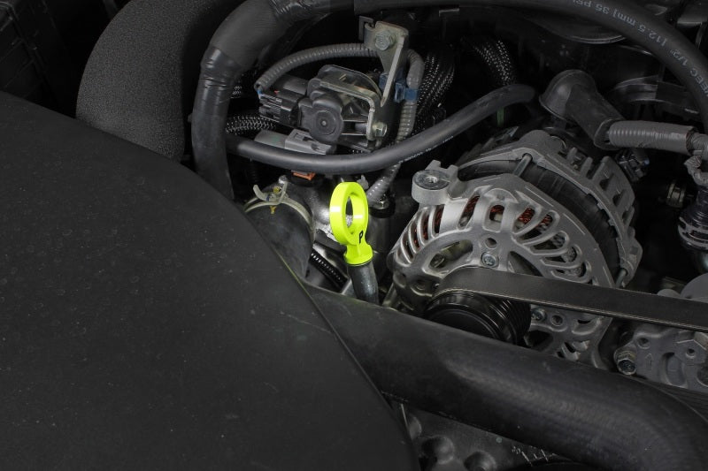Perrin Subaru Dipstick Handle Loop Style - Neon Yellow - Black Ops Auto Works