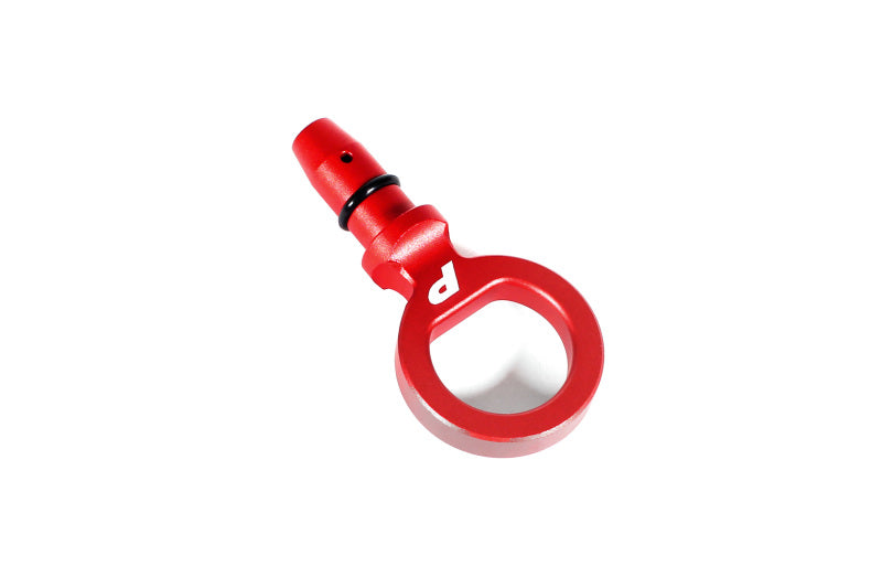Perrin Subaru Dipstick Handle Round Style - Red - Black Ops Auto Works