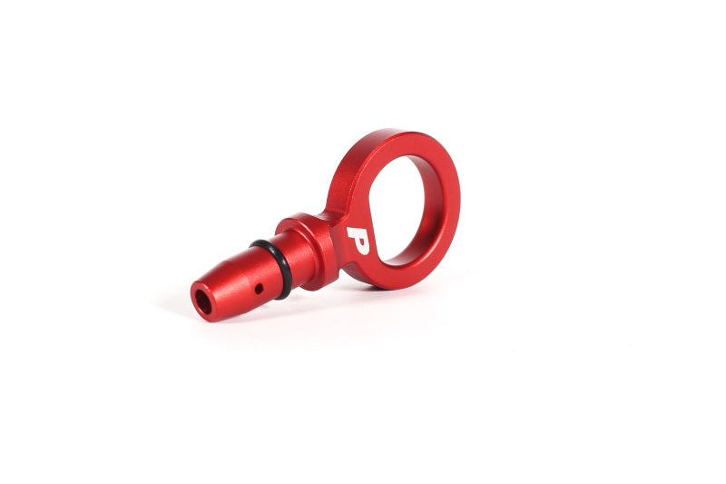 Perrin Subaru Dipstick Handle Round Style - Red - Black Ops Auto Works