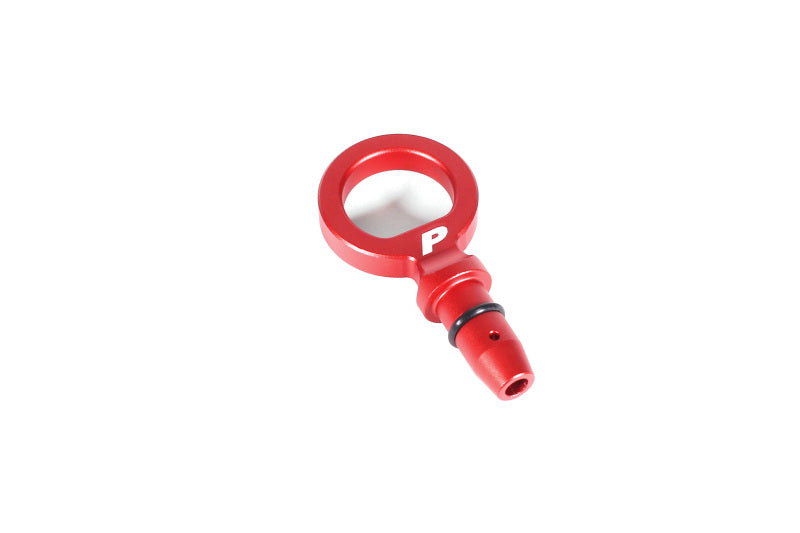 Perrin Subaru Dipstick Handle Round Style - Red - Black Ops Auto Works