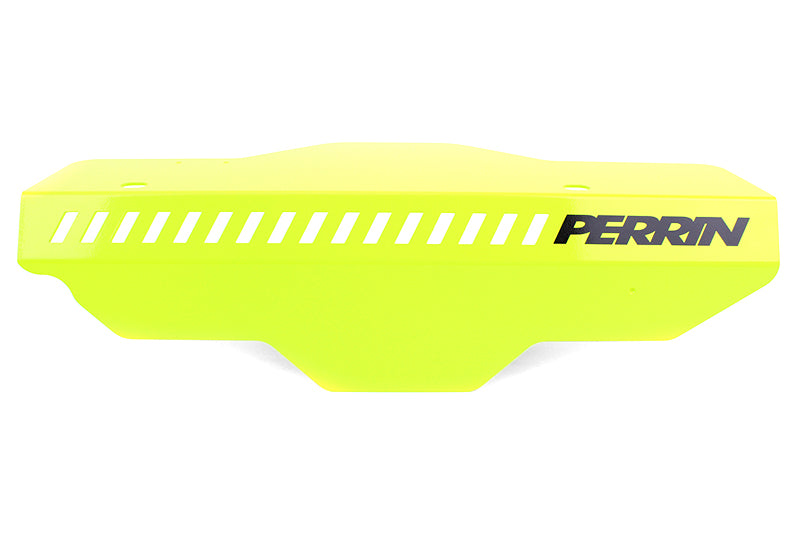 Perrin Subaru Neon Yellow Pulley Cover - Black Ops Auto Works