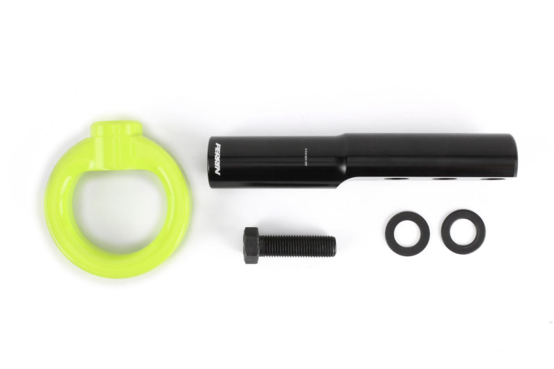 Perrin Tow Hook Kit - 10th Gen Honda Civic SI/Type-R/Hatchback - Neon Yellow - Black Ops Auto Works