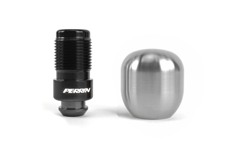 Perrin WRX 5Speed Brushed Barrel 1.85in Stainless Steel Shift Knob