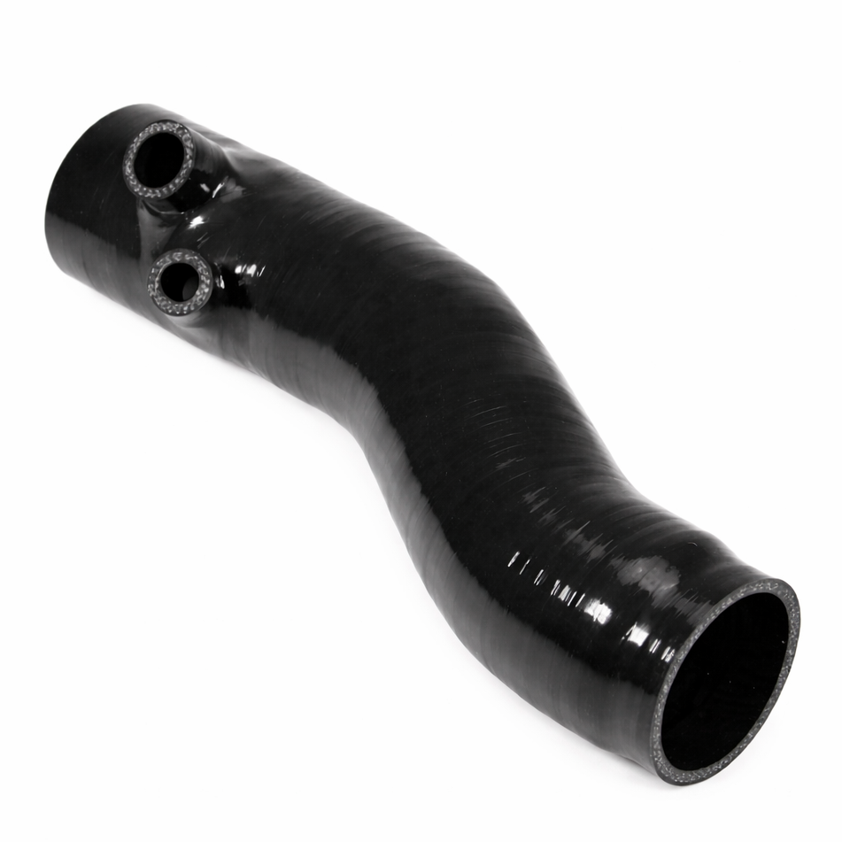 Perrin PSP-INT-427BK turbo inlet hose full view