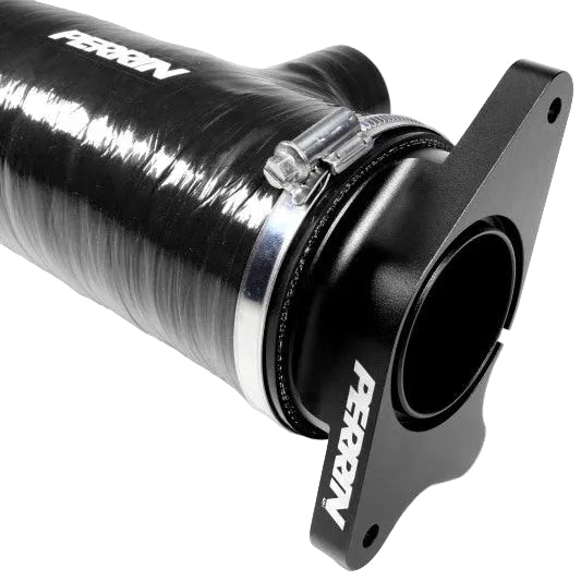 Perrin PSP-INT-427BK turbo inlet hose full view