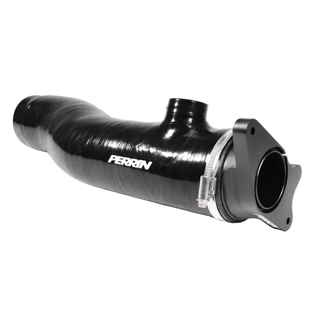 Perrin PSP-INT-427BK turbo inlet hose full view