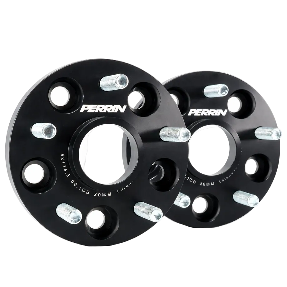 PERRIN PTP-WHL-120BK wheel spacers full view