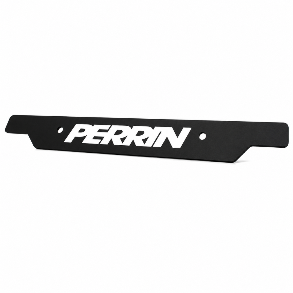 PERRIN black license plate delete full view