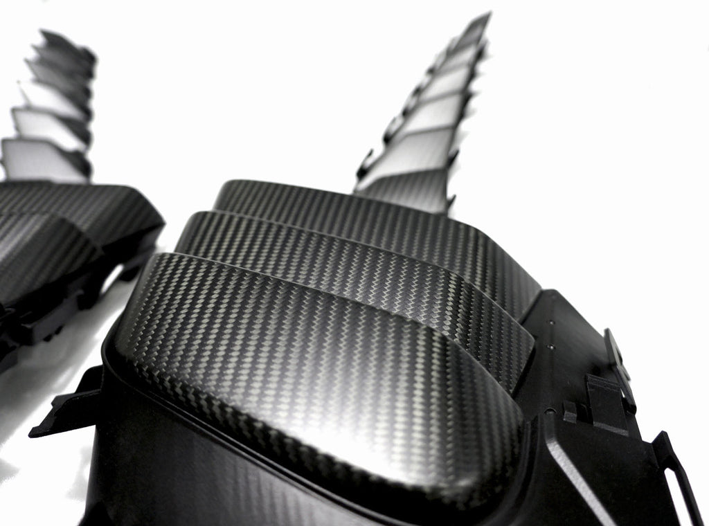 Porsche 991.2 Fender Louvers - Black Ops Auto Works