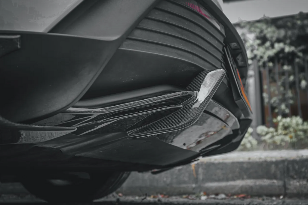 Porsche Taycan Carbon Fiber Aerodynamic Kit - Black Ops Auto Works