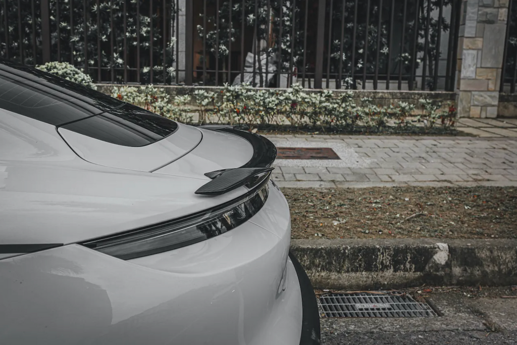 Porsche Taycan Carbon Fiber Aerodynamic Kit - Black Ops Auto Works