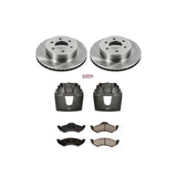 PowerStop 2000-2002 Dodge Front Autospecialty Stock Replacement Pad, Rotor and Caliper Brake Kit