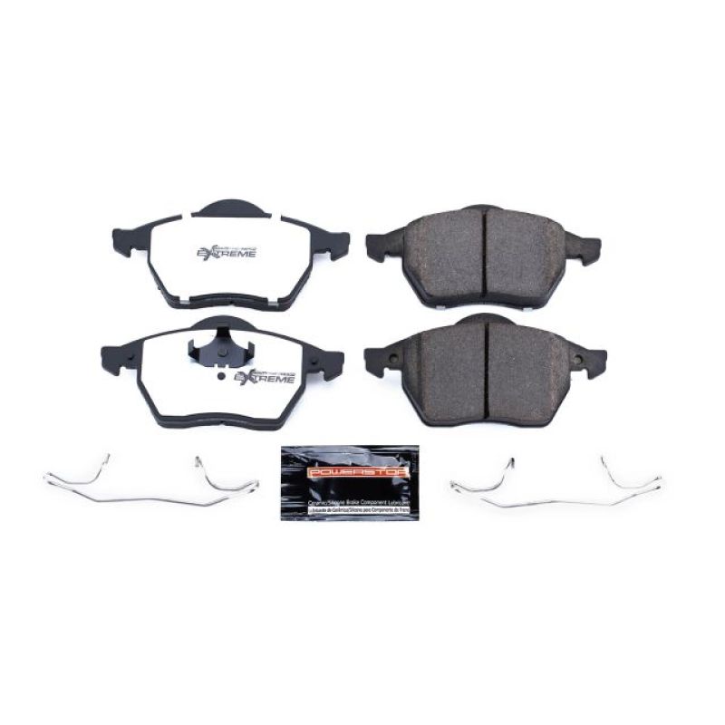 Power Stop 00-03 Audi TT Front Z26 Street Brake Pad w/Hardware-PowerStop-PSBZ26-687