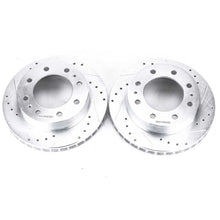 Load image into Gallery viewer, Power Stop 00-05 Cadillac DeVille Front Evolution Drilled &amp; Slotted Rotors - Pair-PowerStop-PSBAR8642XPR