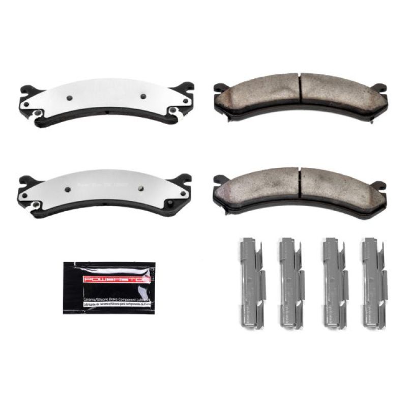 Power Stop 00-05 Cadillac DeVille Front Z36 Truck & Tow Brake Pads w/Hardware-PowerStop-PSBZ36-784