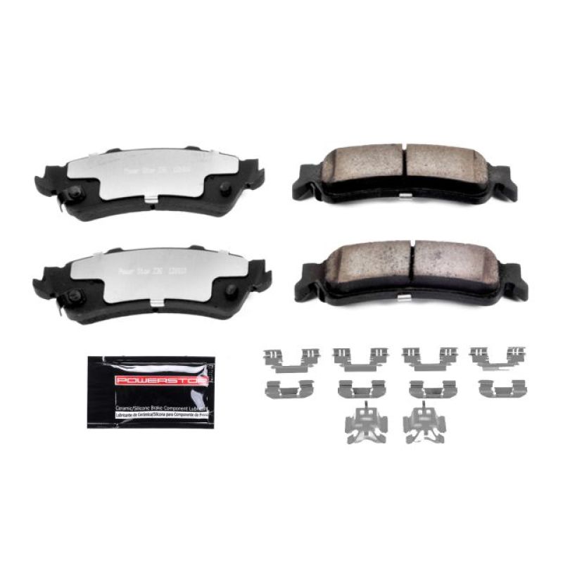 Power Stop 00-05 Cadillac DeVille Rear Z36 Truck & Tow Brake Pads w/Hardware - Black Ops Auto Works