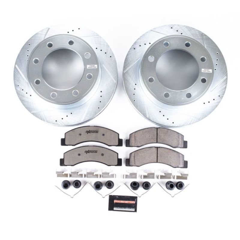Power Stop 00-05 Ford Excursion Front Z36 Truck & Tow Brake Kit-PowerStop-PSBK1905-36