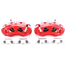 Load image into Gallery viewer, Power Stop 00-05 Ford Excursion Rear Red Calipers w/Brackets - Pair-PowerStop-PSBS4752