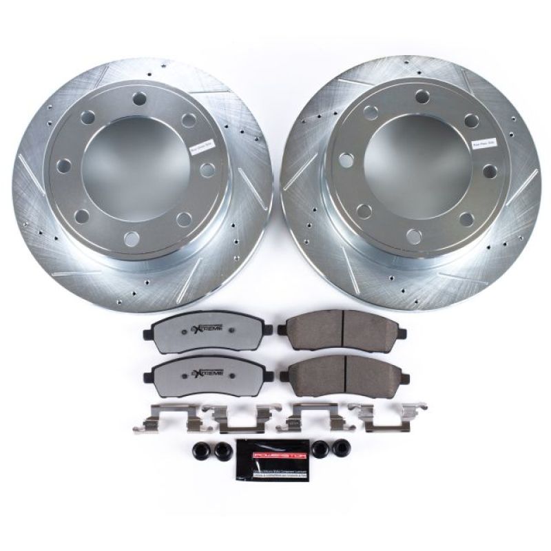 Power Stop 00-05 Ford Excursion Rear Z36 Truck & Tow Brake Kit-PowerStop-PSBK1890-36