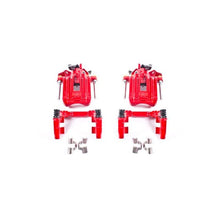 Load image into Gallery viewer, Power Stop 00-06 Audi TT Quattro (w/Non Vented Rotors Only) Rear Red Calipers w/Brackets - Pair-PowerStop-PSBS2574