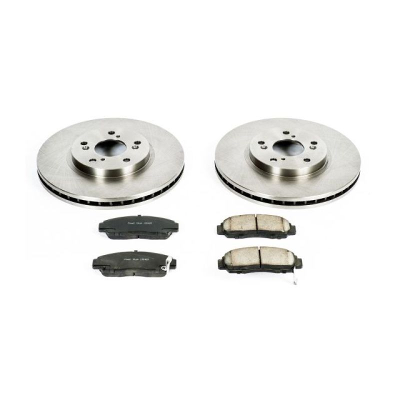 Power Stop 01-03 Acura CL Front Autospecialty Brake Kit-PowerStop-PSBKOE2292