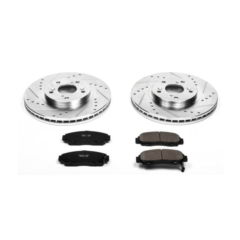 Power Stop 01-03 Acura CL Front Z23 Evolution Sport Brake Kit-PowerStop-PSBK2292