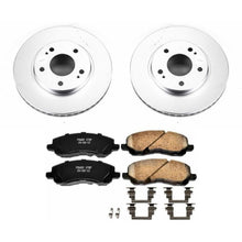 Load image into Gallery viewer, Power Stop 01-05 Chrysler Sebring Front Z17 Evolution Geomet Coated Brake Kit-PowerStop-PSBCRK1678